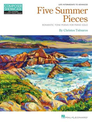 Christos Tsitsaros: Five Summer Pieces: Solo de Piano