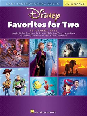 Disney Favorites for Two: Saxophone Alto