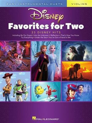 Disney Favorites for Two: Solo pour Violons