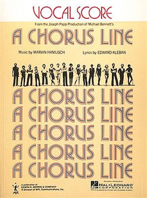 Marvin Hamlisch: A Chorus Line: Solo pour Chant