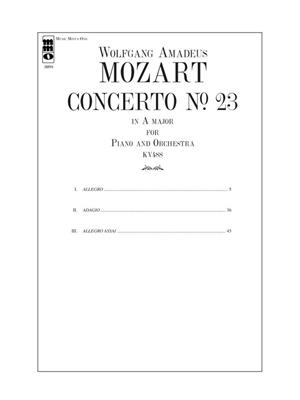 Mozart - Concerto No. 23 in A Major, KV488: Solo de Piano