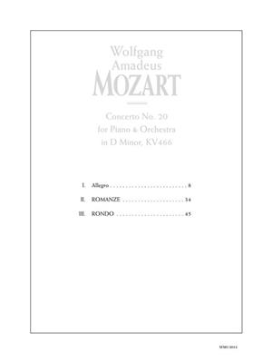 Mozart Concerto No. 20 in D Minor, KV466: Solo de Piano
