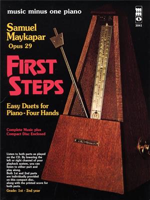 Samuel Maykapar: Samuel Maykapar - First Steps, Op. 29: Piano Quatre Mains