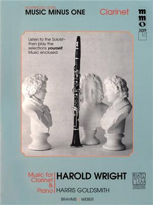 Harold Wright: Advanced Clarinet Solos - Volume IV: Solo pour Clarinette