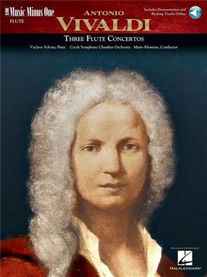 Antonio Vivaldi: Flute Concerti in D Major, G Major, A Minor: Solo pour Flûte Traversière