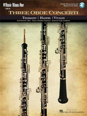 Georg Philipp Telemann: Three Oboe Concerti: Solo pour Hautbois