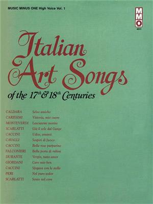 Italian Art Songs of the 17th & 18th Centuries: Solo pour Chant