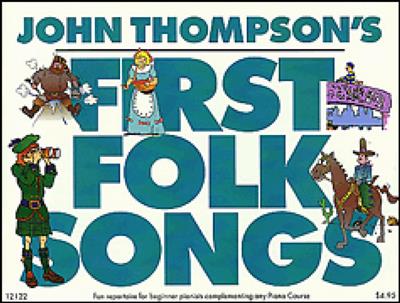 John Thompson's First Folk Songs: Solo de Piano