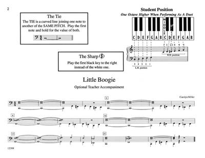 Carolyn Miller: Teaching Little Fingers to Play Blues and Boogie: Solo de Piano