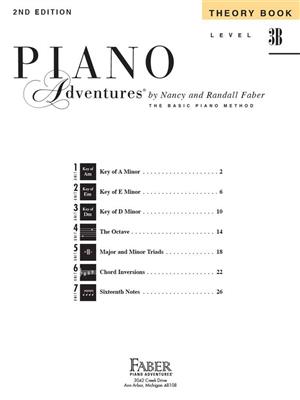 Piano Adventures Theory Book Level 3B