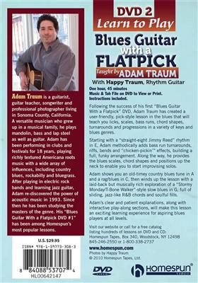 Learn To Play Blues Guitar With A Flatpick - DVD 2