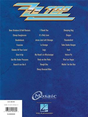 ZZ Top: ZZ Top - Guitar Anthology: Solo pour Guitare