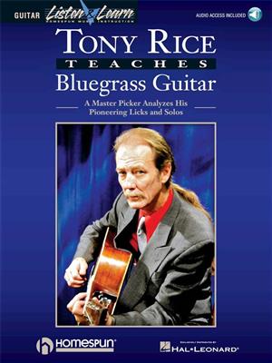 Tony Rice Teaches Bluegrass Guitar: Solo pour Guitare