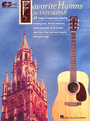 Favorite Hymns for Easy Guitar: Solo pour Guitare