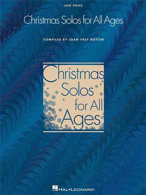 Christmas Solos for All Ages - Low Voice: (Arr. Joan Frey Boytim): Solo pour Chant