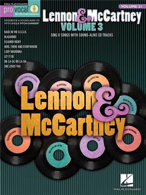 John Lennon: Lennon & McCartney Volume 3 Pro Vocal: Piano, Voix & Guitare