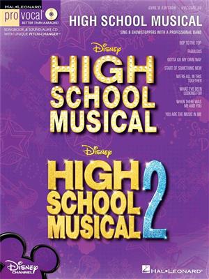 High School Musical 1 and 2: Piano, Voix & Guitare