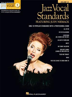 Judy Niemack: Jazz Vocal Standards: Piano, Voix & Guitare