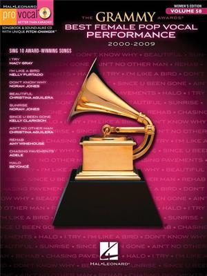 The Grammy Awards Best Female Pop Vocal 2000-2009: Piano, Voix & Guitare