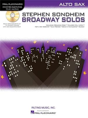Stephen Sondheim - Broadway Solos: Saxophone Alto