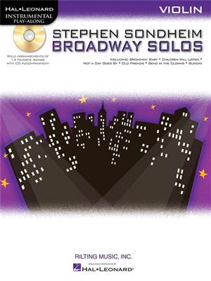 Stephen Sondheim - Broadway Solos: Solo pour Violons