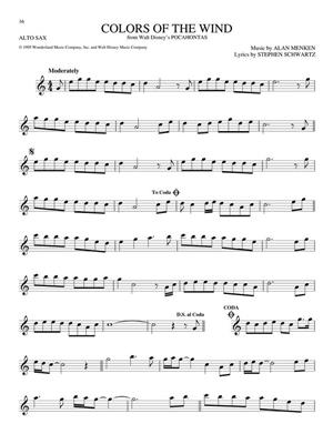 The Big Book of Disney Songs: Saxophone Alto