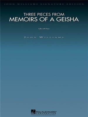 John Williams: Three Pieces from Memoirs Of A Geisha: Violoncelle et Accomp.