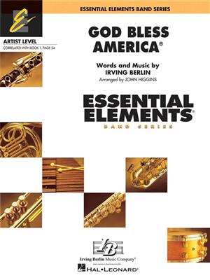 Irving Berlin: God Bless America: (Arr. John Higgins): Orchestre d'Harmonie