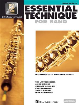 Essential Elements for Band - Book 3 - Oboe: Solo pour Hautbois