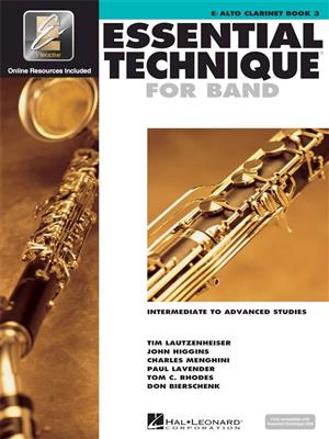 Essential Elements for Band - Book 3 Alto Clarinet: Solo pour Clarinette