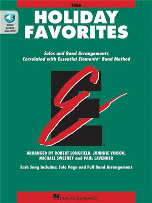 Essential Elements Holiday Favorites: (Arr. Robert Longfield): Solo pour Tuba