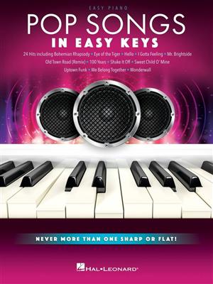 Pop Songs - In Easy Keys: Piano Facile