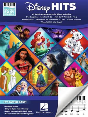 Disney Hits - Super Easy Songbook: Piano Facile