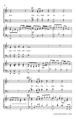 A Song for Advent: (Arr. Jon Paige): Chœur Mixte et Accomp.