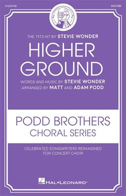Stevie Wonder: Higher Ground: (Arr. Adam Podd): Chœur Mixte et Accomp.