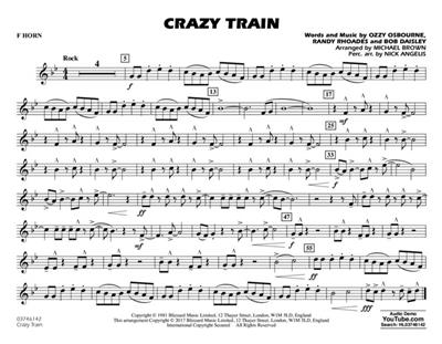 Ozzy Osbourne: Crazy Train: Arr. (Michael Brown): Marching Band