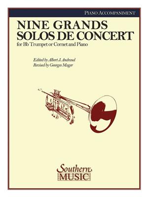 Georges C. Mager: Nine Grand Solos de Concert: Trompette et Accomp.