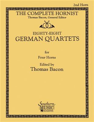 88 German Quartets: (Arr. Thomas Bacon): Cor d'Harmonie (Ensemble)
