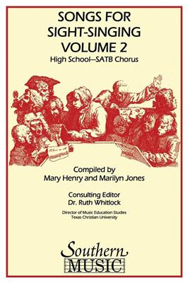 Bobby Siltman: Songs for Sight Singing¡- Volume 2: (Arr. Marilyn Jones): Chœur Mixte et Accomp.