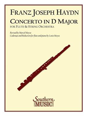 Franz Joseph Haydn: Concerto in D major: (Arr. Louis Moyse): Solo pour Flûte Traversière