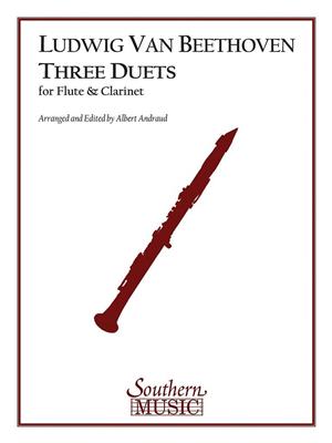 Ludwig van Beethoven: Three Duets: Solo pour Flûte Traversière