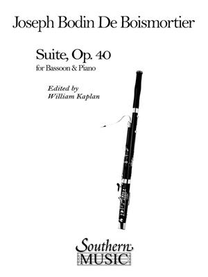 Joseph Bodin de Boismortier: Suite: (Arr. William Kaplan): Solo pour Basson