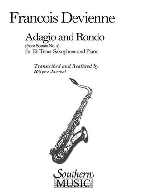 François Devienne: Adagio And Rondo (Archive): (Arr. Wayne Jaeckel): Saxophone Ténor