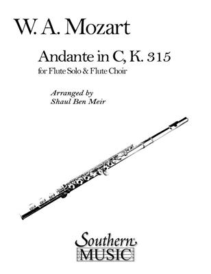 Wolfgang Amadeus Mozart: Andante In C: (Arr. Shaul Ben-Meir): Flûtes Traversières (Ensemble)