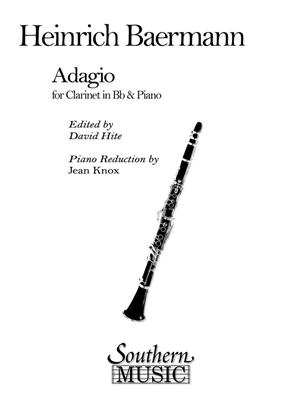 Carl Baermann: Adagio: (Arr. David Hite): Solo pour Clarinette