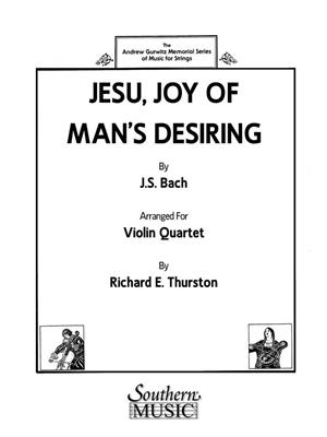 Johann Sebastian Bach: Jesu, Joy Of Man's Desiring: Arr. (Richard E. Thurston): Violons (Ensemble)