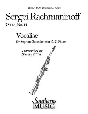 Sergei Rachmaninov: Vocalise: (Arr. Harvey Pittel): Saxophone Soprano