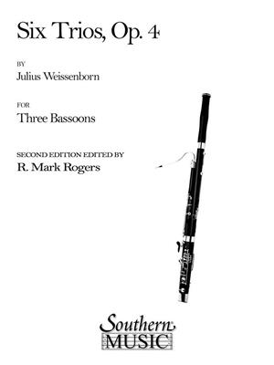 Julius Weissenborn: Six Trios, Op. 4: (Arr. R. Mark Rogers): Basson (Ensemble)