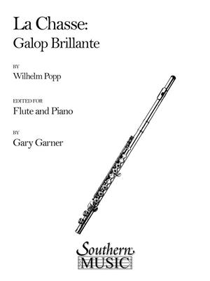 Wilhelm Popp: La Chasse Galop Brillante: (Arr. Gary Garner): Solo pour Flûte Traversière