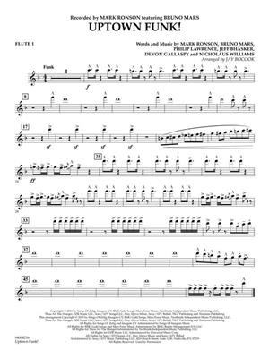 Bruno Mars: Uptown Funk!: (Arr. Jay Bocook): Orchestre d'Harmonie